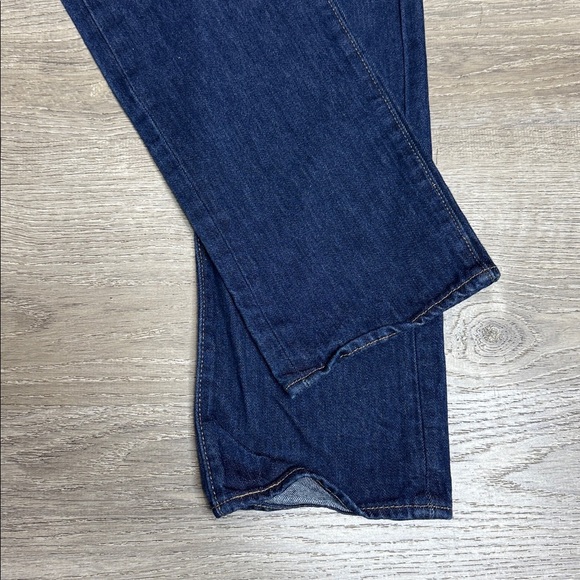 Levi’s 501 Shrink-to-Fit Men’s Button-Fly Straight Leg Jeans Dark Blue Sz 32x32 - Picture 6 of 12